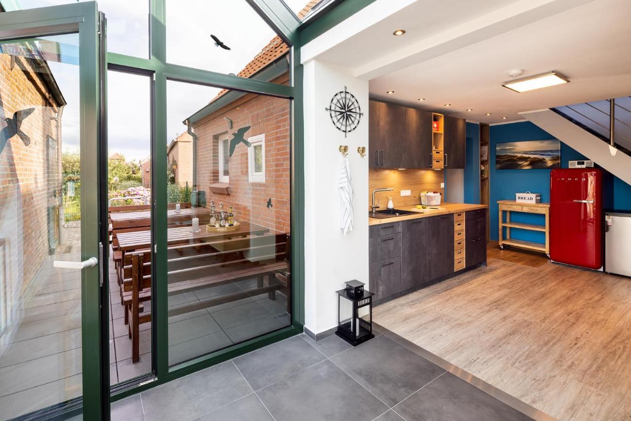 Auszeithaus Pilsum - Wintergarten, Sauna, E-ladesaule - 8 Personen Holiday home